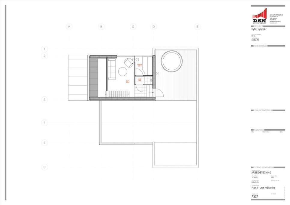 Hoda Cabin - Luxury Lodge With Jacuzzi And Sauna Lyngværet Екстериор снимка