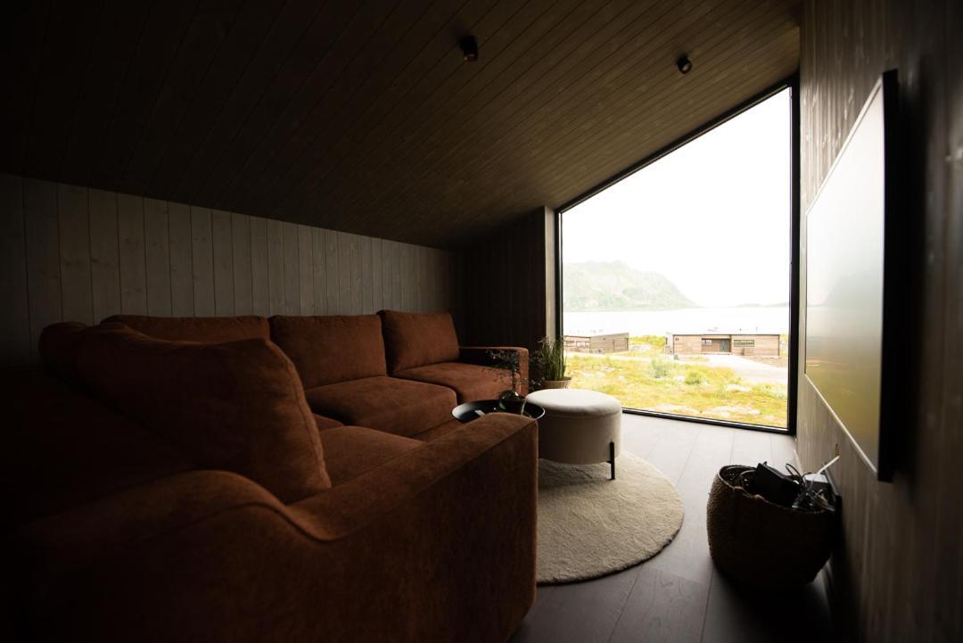 Hoda Cabin - Luxury Lodge With Jacuzzi And Sauna Lyngværet Екстериор снимка