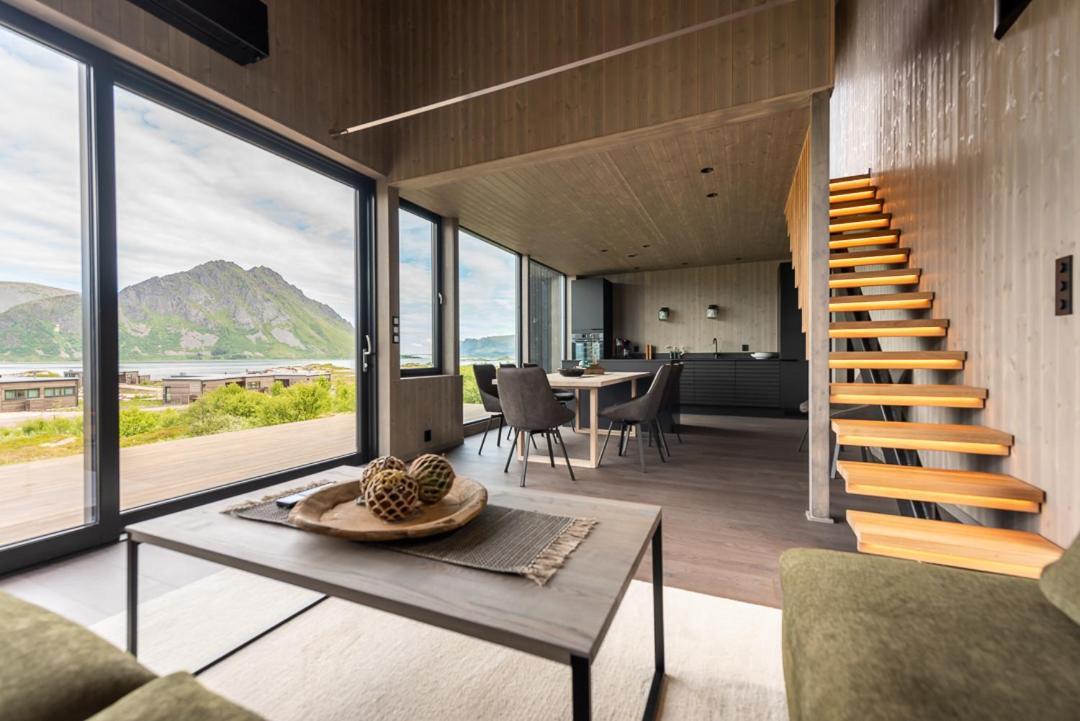 Hoda Cabin - Luxury Lodge With Jacuzzi And Sauna Lyngværet Екстериор снимка