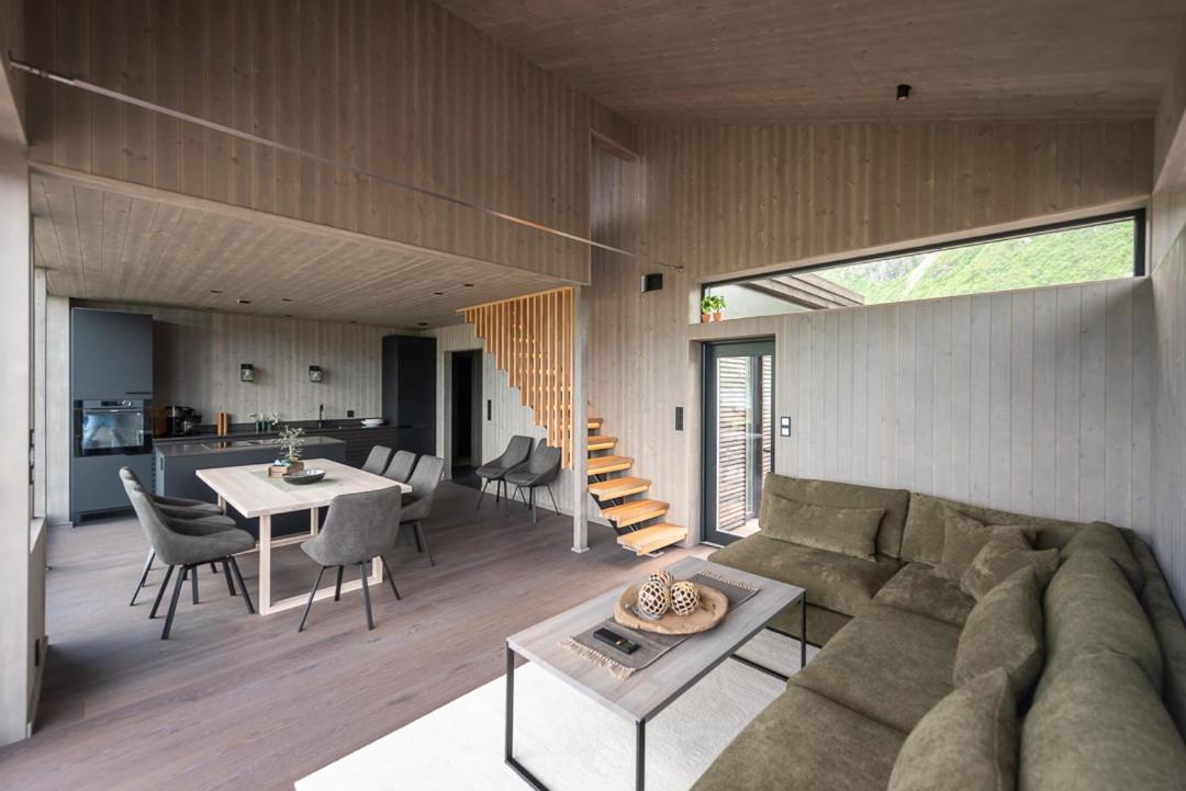 Hoda Cabin - Luxury Lodge With Jacuzzi And Sauna Lyngværet Екстериор снимка