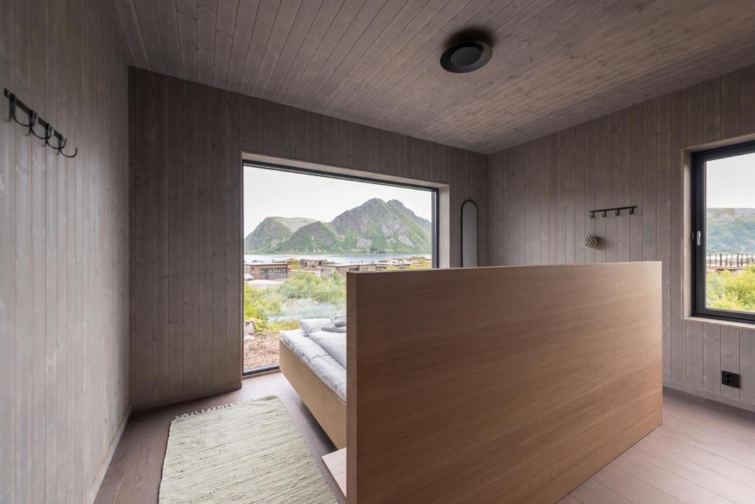 Hoda Cabin - Luxury Lodge With Jacuzzi And Sauna Lyngværet Екстериор снимка