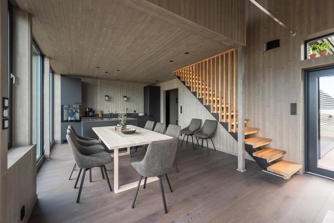 Hoda Cabin - Luxury Lodge With Jacuzzi And Sauna Lyngværet Екстериор снимка