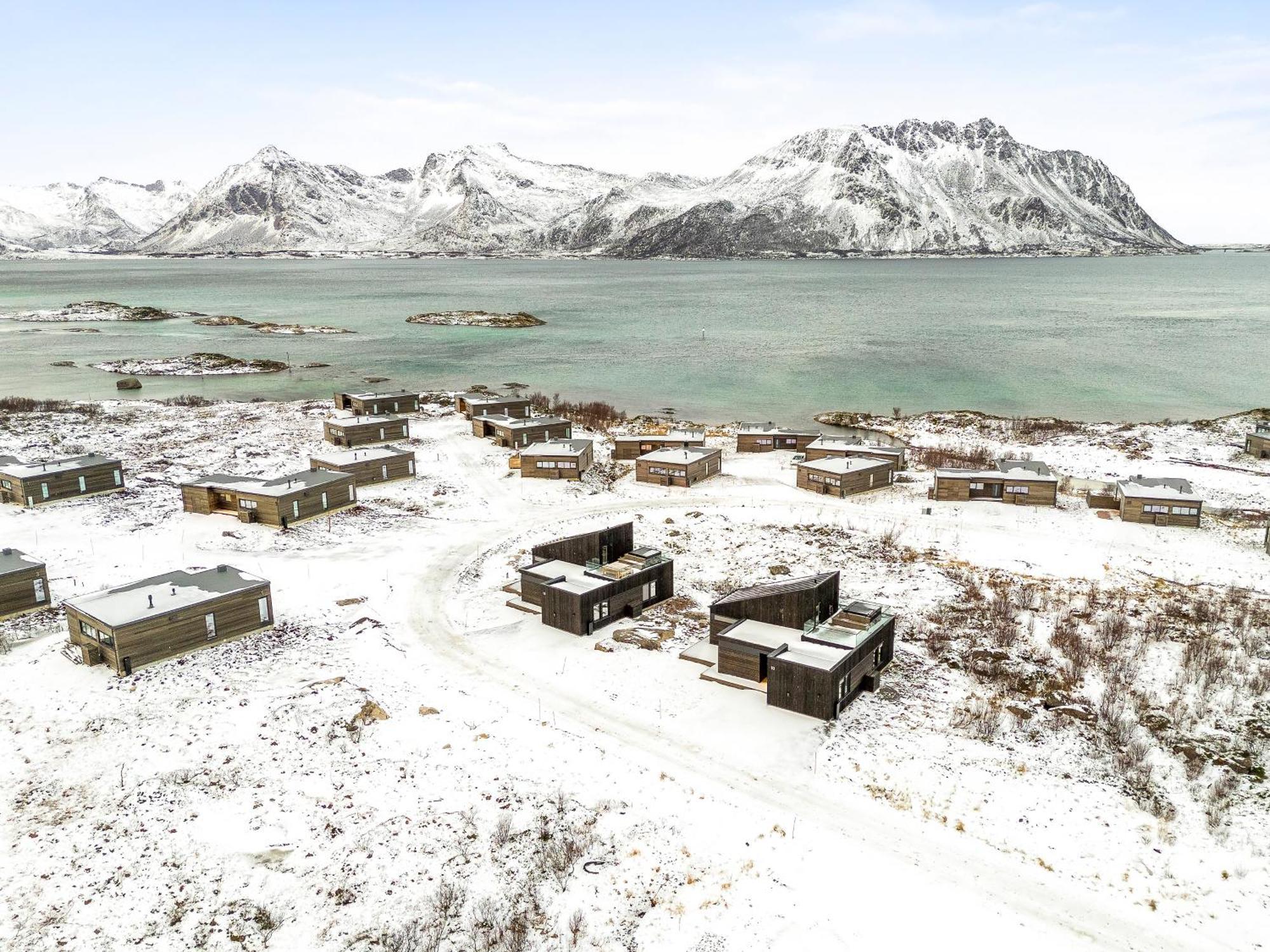 Hoda Cabin - Luxury Lodge With Jacuzzi And Sauna Lyngværet Екстериор снимка